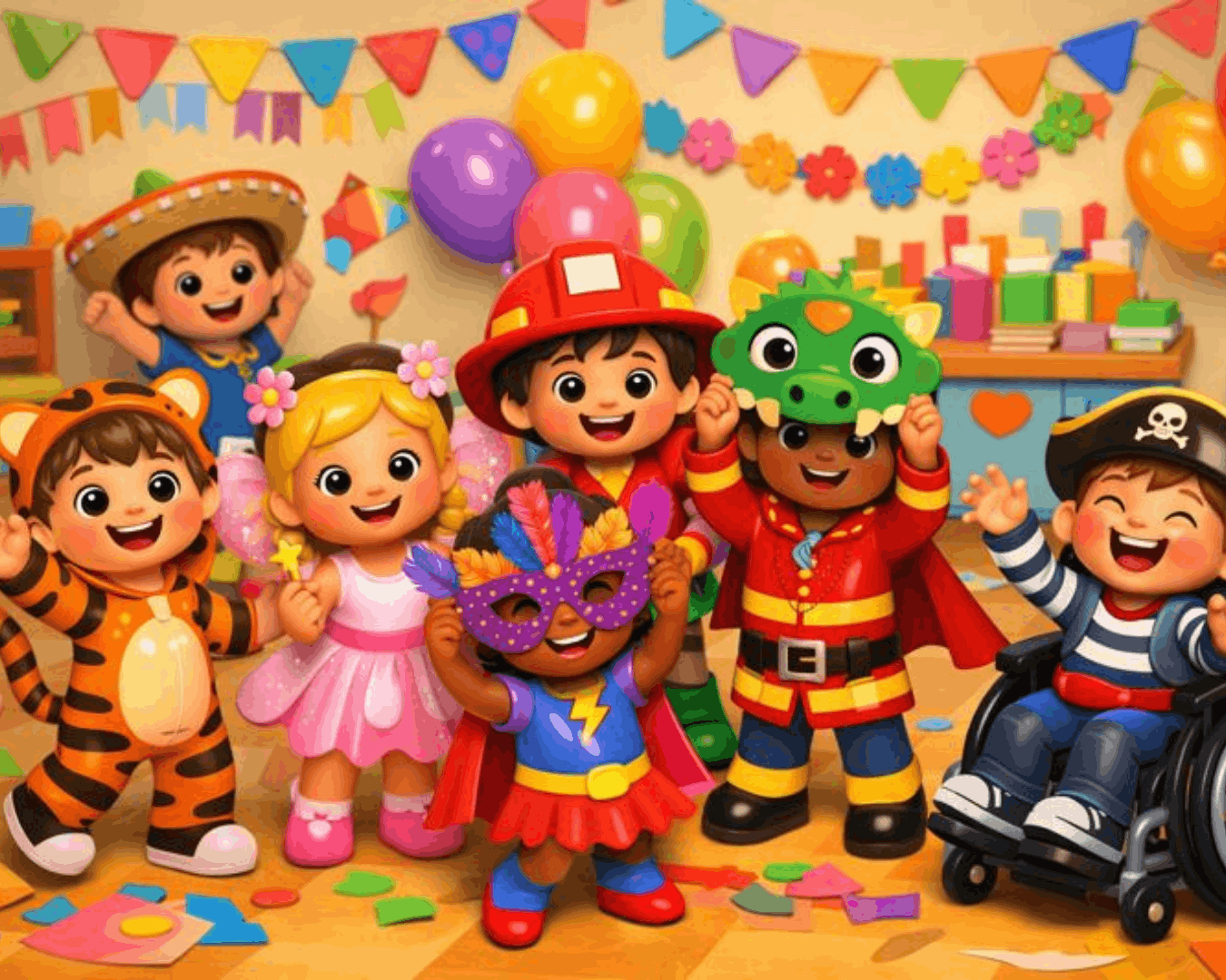 Kinderfasching in der Kinderstube München Pasing und Sendling