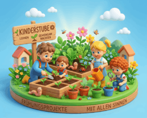 Fr&uuml;hlingserwachen in der Kinderstube
