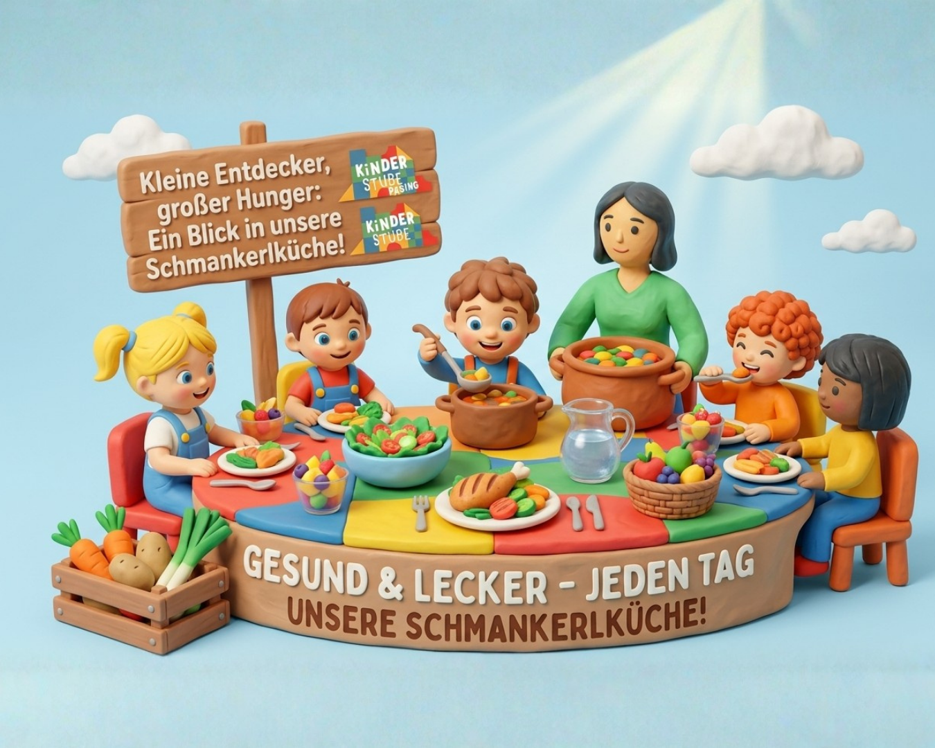 Gesundes Essen in der KITA